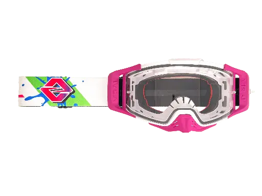 [VIRAL-VB-SS24-RETRO-CLR] Viral Brand Signature Plus Series MX Goggle with Clear Lens (RETRO)