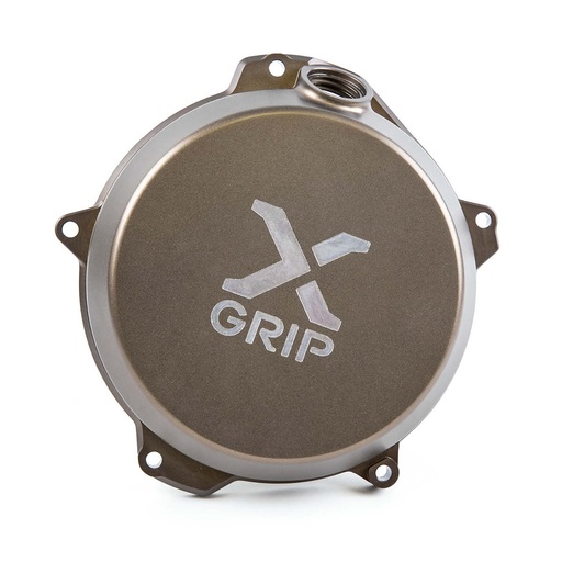 [XGRIP-XG-2641-004] X-Grip Clutch Cover for KTM, Husqvarna, and GasGas Bikes (2023-Up) - (Grey)