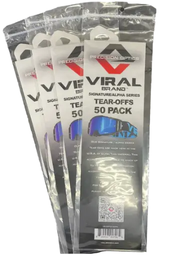 [VIRAL-VB-SSTO-50PK] Viral Brand Signature/ALPHA Series Tear Offs (50 Pack)