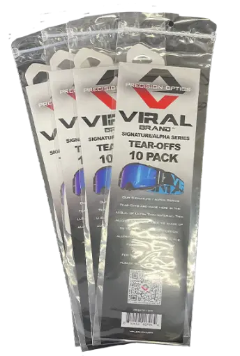 [VIRAL-VB-SSTO-10PK] Viral Brand Signature/ALPHA Series Tear Offs (10 pack)