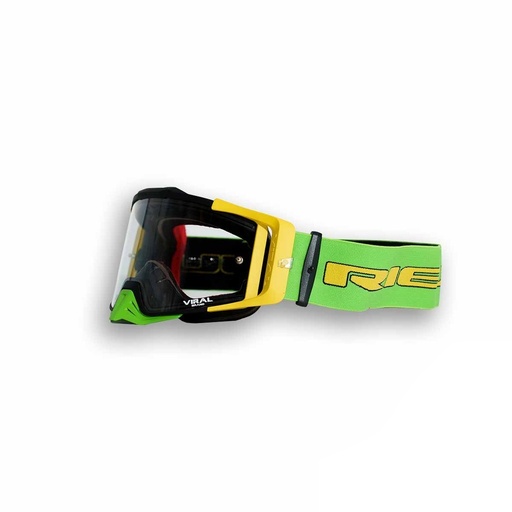 [VB-RIEJU24-GRN-CLR] Viral Brand Limited Edition Rieju Goggle with Clear Lens (2024) - (Green)