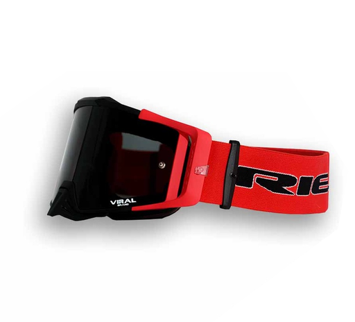 [VIRAL-VB-RIEJU24-RED-SMK] Viral Brand Limited Edition Rieju Goggle with Smoked Lens (2024) - (Red)