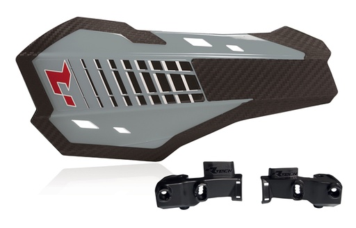 [RTECH-R-KITPMHP2GR3] RTech HP2 Handguards with Braktec Mounting Kit (Quantum Grey)