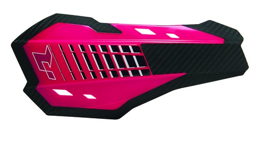 [RTECH-R-REPPMHP2RG0] RTech Replacement Plastics for HP2 Handguards (GasGas Red/Black)