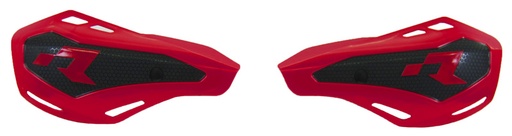 [RTECH-R-REPPMHP1RG0] RTech Replacement Plastics for HP1 Handguards - Pair (GasGas Red/Black)