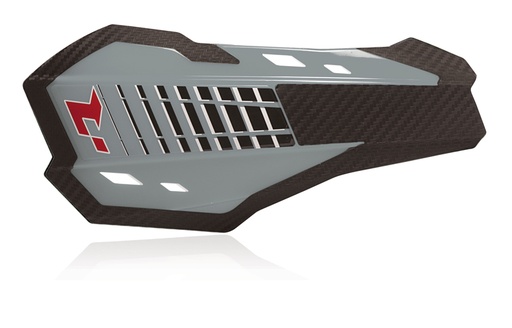 [RTECH-R-KITPMHP2GR7] RTech HP2 Handguards for Kawasaki Hydraulic Clutch Systems (2024-2025) - (Quantum Grey)