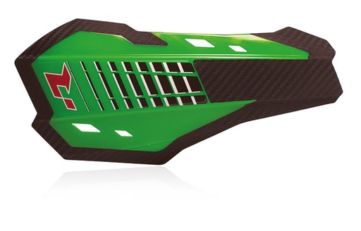 [RTECH-R-KITPMHP2VE7] RTech HP2 Handguards for Kawasaki Hydraulic Clutch Systems (2024-2025) - (KX Green)