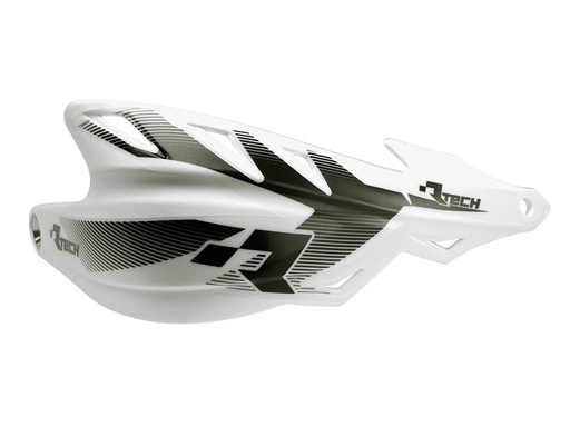 [RTECH-R-KITPMRPBN00] RTech Raptor Handguards with Mounting Kit (White)