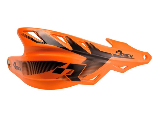 [RTECH-R-KITPMRPAR00] RTech Raptor Handguards with Mounting Kit (KTM Orange)