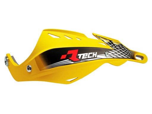 [RTECH-R-KITPMGLGFR9] RTech Gladiator Aluminum Reinforced Handguards (No Mounting Kit) - (Neon Yellow)