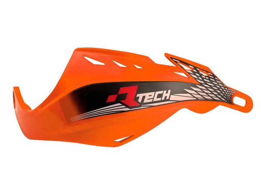 [RTECH-R-REPPMGLAR00] RTech Replacement Plastics for Gladiator Handguards - Pair (KTM Orange)