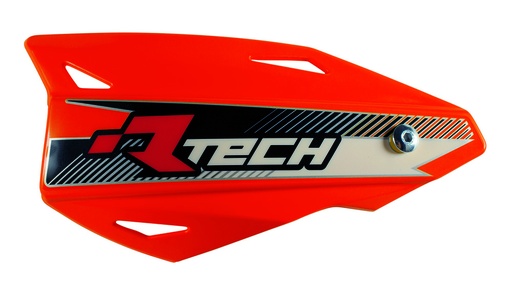 [RTECH-R-KITPMVTAN00] RTech Vertigo Handguards with Universal Mounting Kit (Neon Orange)