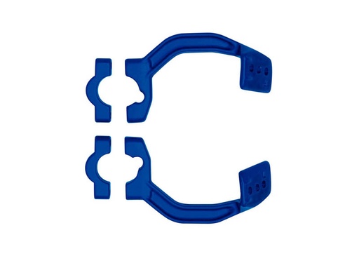 [RTECH-R-KITSUPVTBL1] RTech Forged Aluminum Mounting Kit for Dual Evo, Vertigo, and FLX Handguards (Blue)