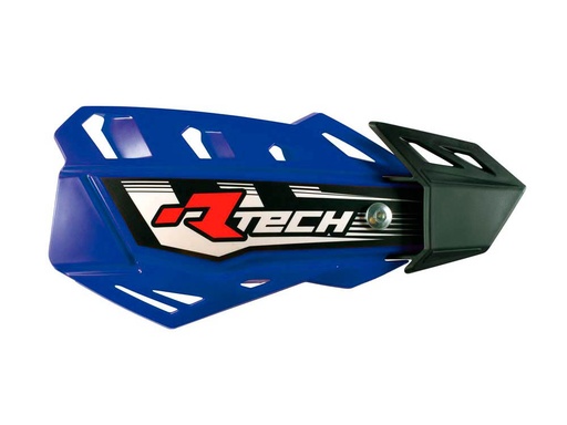 [RTECH-R-KITPMFLBL00] RTech FLX Handguards with Universal Mounting Kit (YZF Blue)
