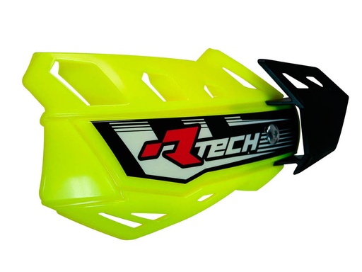 [RTECH-R-KITPMFLGF00] RTech FLX Handguards with Universal Mounting Kit (Neon Yellow)