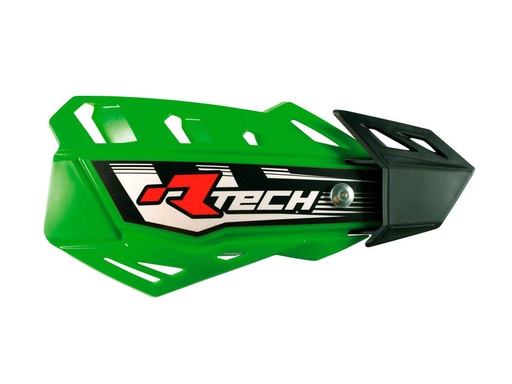 [RTECH-R-KITPMFLVE00] RTech FLX Handguards with Universal Mounting Kit (KX Green)