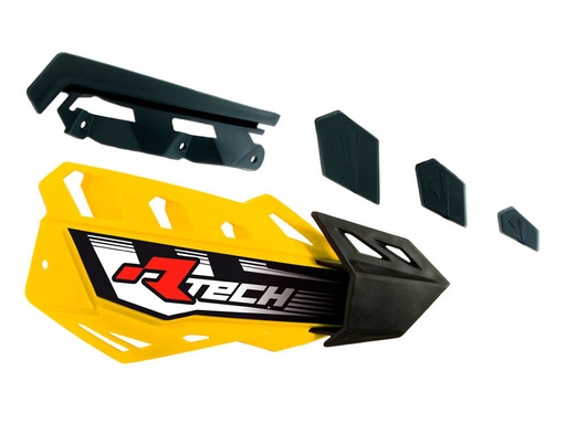 [RTECH-R-REPPMFLGI00] RTech Replacement Plastics for FLX Handguards - Pair (RMZ Yellow)
