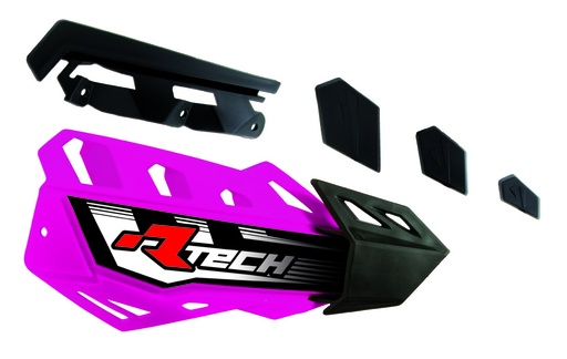 [RTECH-R-REPPMFLFU00] RTech Replacement Plastics for FLX Handguards - Pair (Neon Pink)