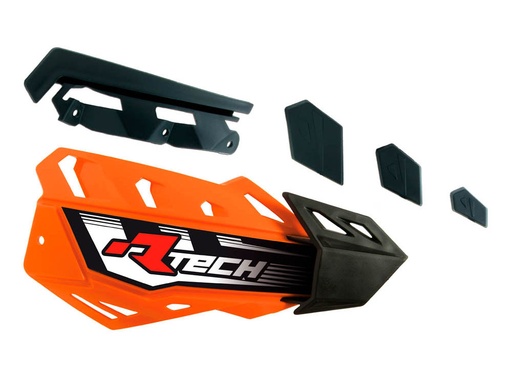 [RTECH-R-REPPMFLAR00] RTech Replacement Plastics for FLX Handguards - Pair (KTM Orange)