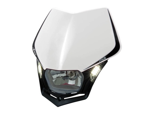 [RTECH-R-MASKBNNR009] RTech V-Face Mask and Headlight (White)