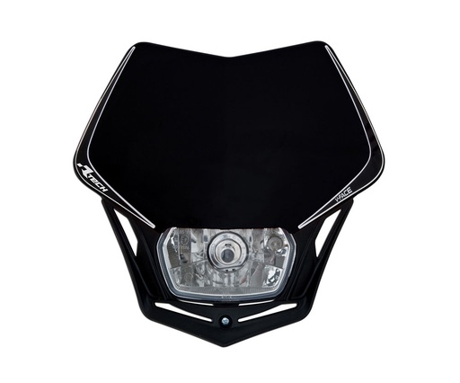[RTECH-R-MASKNR00010] RTech V-Face Mask with Full LED Headlight (Black)