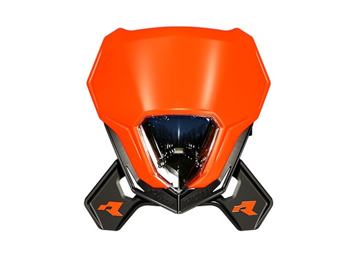 [RTECH-R-MASKARNR025] RTech V-Face 2.0 Headlight Mask (KTM Orange)