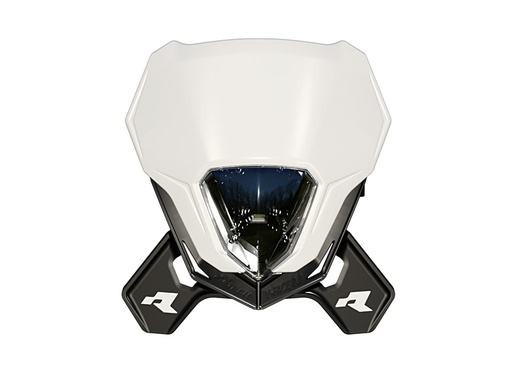 [RTECH-R-MASKBNNR025] RTech V-Face 2.0 Headlight Mask (White)