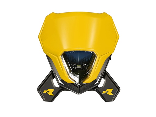 [RTECH-R-MASKGINR025] RTech V-Face 2.0 Headlight Mask (RMZ Yellow)