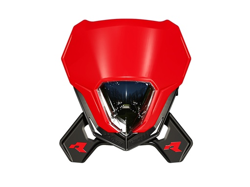 [RTECH-R-MASKRSNR025] RTech V-Face 2.0 Headlight Mask (CRF Red)