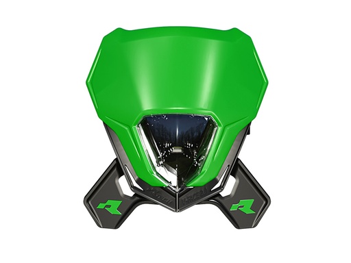 [RTECH-R-MASKVENR025] RTech V-Face 2.0 Headlight Mask (KX Green)