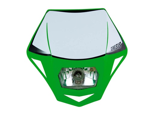 [RTECH-R-MASKVE00006] RTech Genesis Mask and Headlight (KX Green)