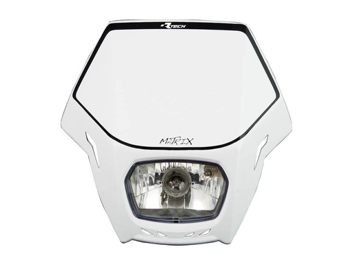 [RTECH-R-MASKBN00007] RTech Matrix Mask and Headlight (White)