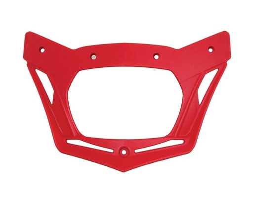 [RTECH-R-BASEMASKRQ8] RTech V-Face Plastic Light Frame Replacement (Husqvarna Red)