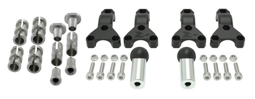 [RTECH-R-KITMOUNT006] RTech HP3 Handguard Mounting Kit for 22-28mm Bars 