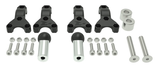 [RTECH-R-KITMOUNTXTZ] RTech HP3 Handguard Mounting Kit for 22-28mm Bars 