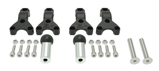 [RTECH-R-KITMOUNTGS8] RTech HP3 Handguard Mounting Kit for BMW GS 700 & 800 Series Bikes