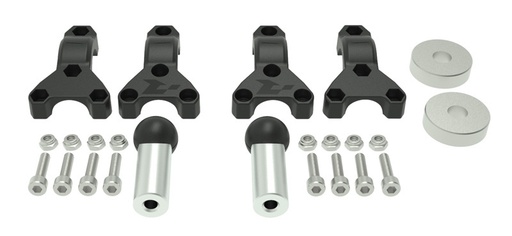 [RTECH-R-KITMOUNTGS1] RTech HP3 Handguard Mounting Kit for BMW GS 1200 & 1250 Series Bikes