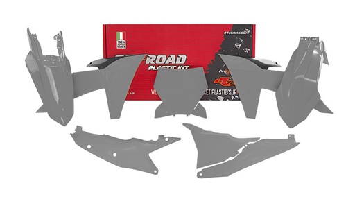 [RTECH-R-KITKTM-GR0-023] RTech Plastic Kit for KTM Bikes (2022-2024) - 6 PCS - (Quantum Grey)