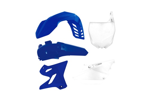 [RTECH-R-KITYZ0-OEM-515] RTech Plastic Kit for Yamaha YZ, YZ-X, and WR Bikes (2015-2022) -  5 PCS - (YZF Blue/White)