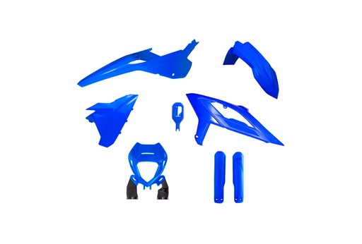 [RTECH-R-KITBET-BL0-623] RTech Plastic Kit for Beta RR Bikes (2023-2024) - 6 PCS - (Beta Blue) 