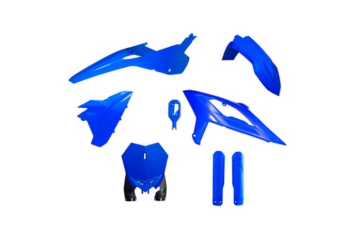 [RTECH-R-KITBET-BL0-624] RTech Plastic Kit for Beta RR Bikes (2023-2024) - 6 PCS - (Beta Blue)