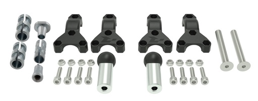 [RTECH-R-KITMOUNTADV] RTech HP3 Handguard Mounting Kit for Ducati Multistrada and KTM ADV Series Bikes