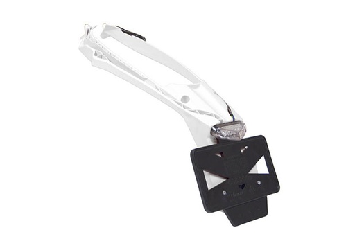 [RTECH-R-PTLED0BN916] RTech Integra License Plate Holder with LED Taillight for KTM USA Version (2017-2019) - (White)