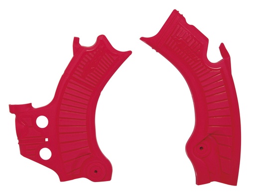 [RTECH-R-PRTCRFRS001] RTech Bi-Material Frame Protections for Honda CRF Series Bikes (2021-2024) - (CRF Red)  