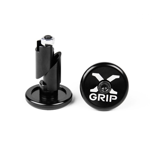 [XGRIP-XG-2692-001] X-GRIP Handlebar End Caps - (Black)  