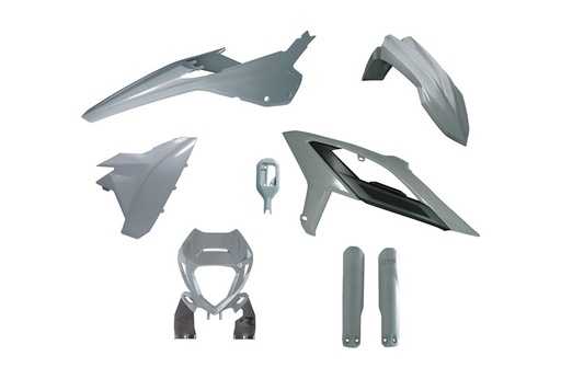 [RTECH-R-KITBET-GR0-623] RTech Plastic Kit for Beta RR Models (2023 to 2024) - 6 PCS - (Quantum Grey)