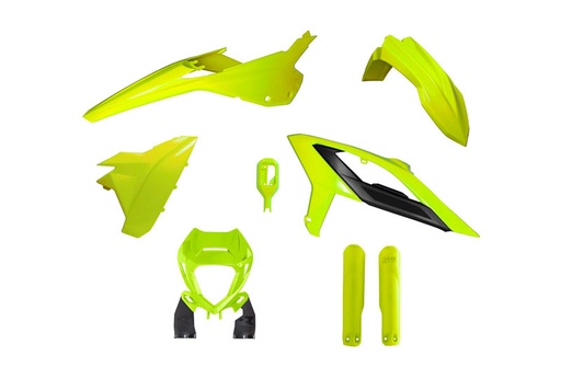 [RTECH-R-KITBET-GF0-623] RTech Plastic Kit for Beta RR Models (2023 to 2024) - 6 PCS - (Neon Yellow)