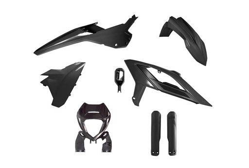 [RTECH-R-KITBET-NR0-623] RTech Plastic Kit for Beta RR Models (2023 to 2024) - 6 PCS - (Black)