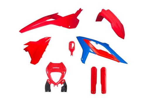 [RTECH-R-KITBET-RSB-623] RTech Plastic Kit for Beta RR Models (2023 to 2024) - 6 PCS - (Beta Red/Blue)