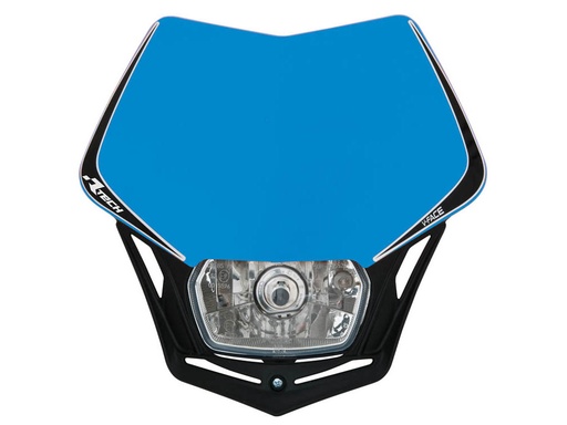 [RTECH-R-MASKBLTMNR8] RTech V-Face Headlight (TM Blue)